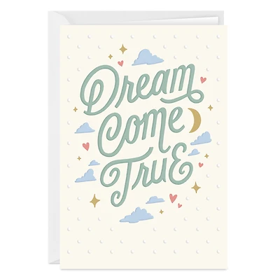 Dream Come True Custom New Baby Card for only USD 4.99 | Hallmark