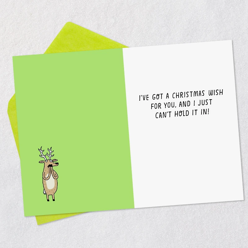 Reindeer Farts Funny Christmas Card for only USD 3.69 | Hallmark