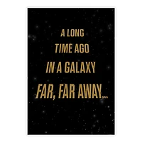 Star Wars™ A Long Time Ago Funny Custom Birthday Card for only USD 4.99 | Hallmark