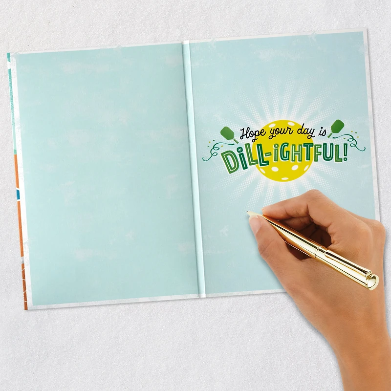 A Dill-ightful Day Pickleball Musical Birthday Card With Motion for only USD 9.99 | Hallmark