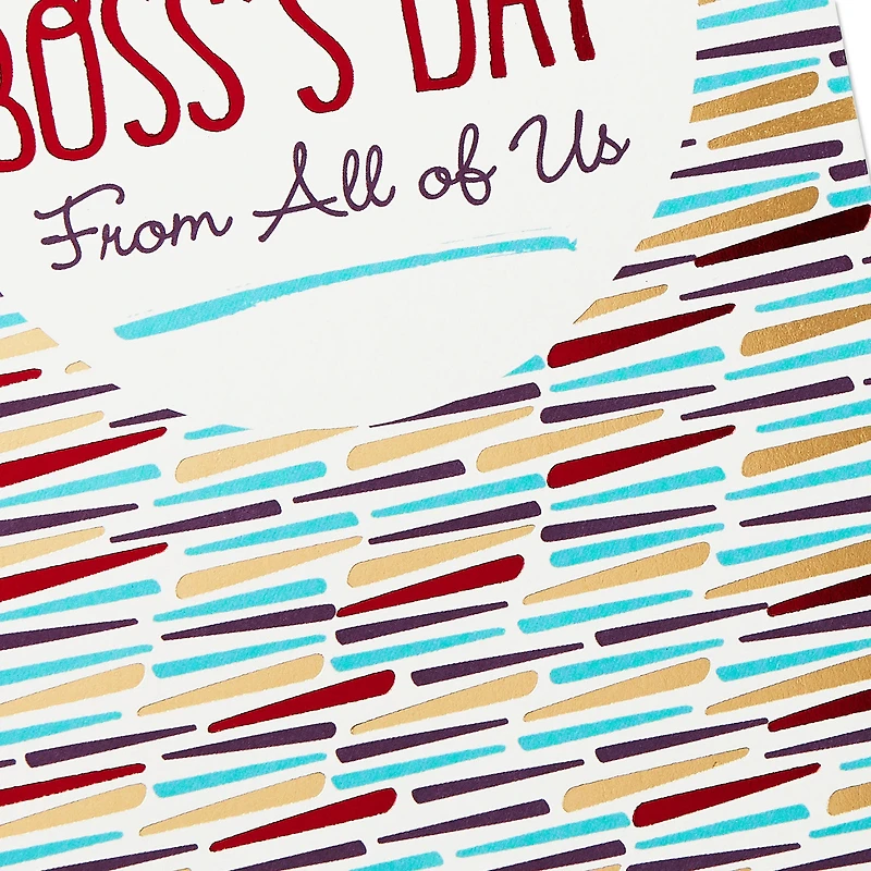 It's Great to Work With You Boss's Day Card From All for only USD 2.00 | Hallmark