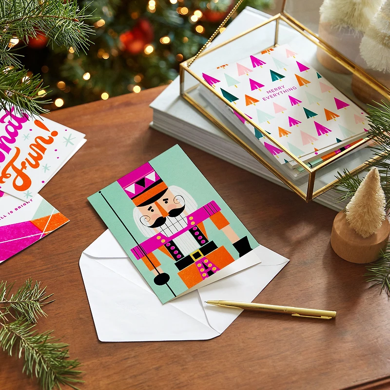 Neon Brights Assorted Boxed Christmas Cards, Pack of 16 for only USD 15.49 | Hallmark