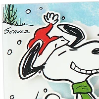 Peanuts® Snoopy Snow Angel Musical Christmas Card With Motion for only USD 9.59 | Hallmark