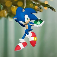 Sonic the Hedgehog™ Sonic With Chaos Emerald Ornament for only USD 23.99 | Hallmark