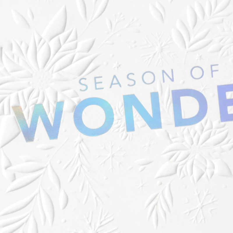 Snowflakes Season of Wonder Boxed Christmas Cards, Pack of 16 for only USD 17.49 | Hallmark