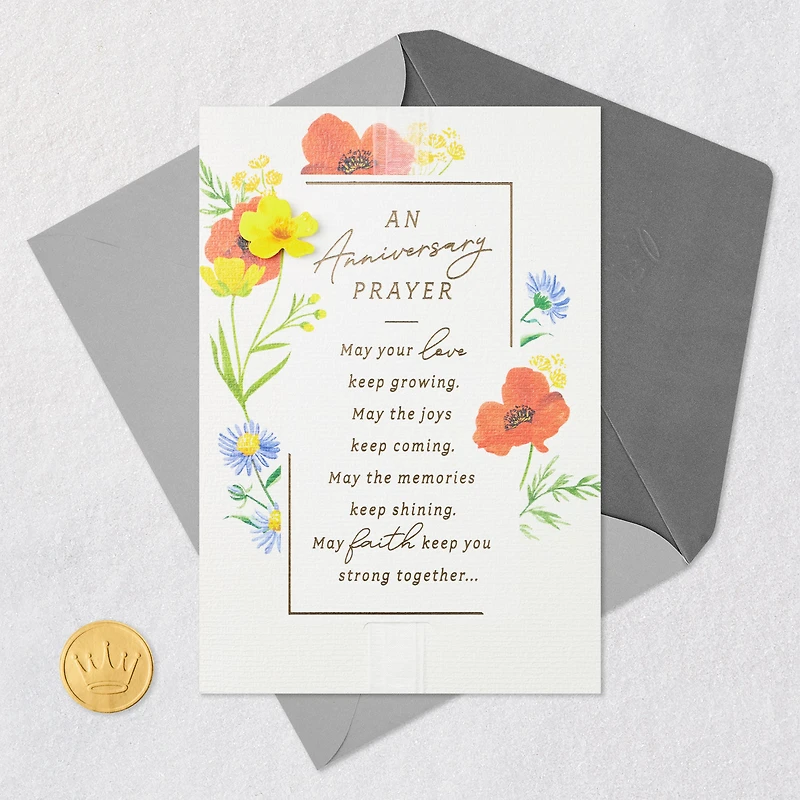 An Anniversary Prayer of Blessing Religious Anniversary Card for Couple for only USD 6.99 | Hallmark