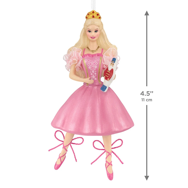 Barbie™ in the Nutcracker™ 25th Anniversary Porcelain and Fabric Ornament for only USD 54.99 | Hallmark