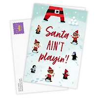 Santa's Sleighin' Custom Christmas Card for only USD 4.99 | Hallmark