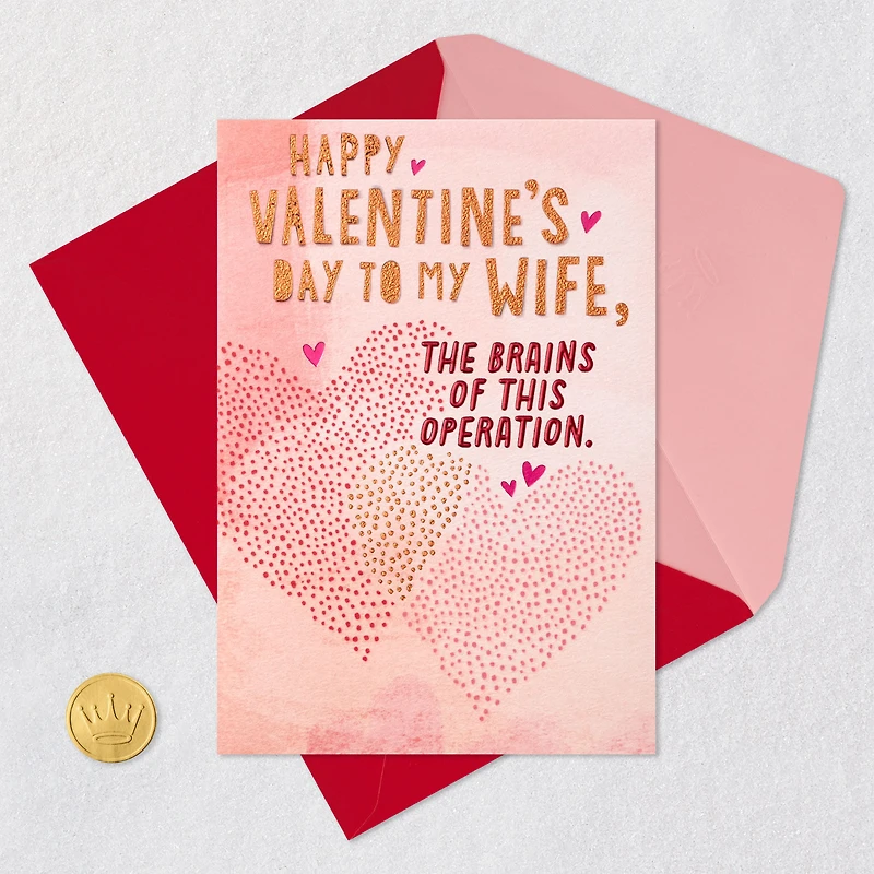 You're the Brains of this Operation Valentine's Day Card for Wife for only USD 5.99 | Hallmark