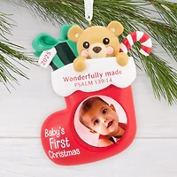 DaySpring Baby's First Christmas Religious 2025 Photo Frame Hallmark Ornament for only USD 14.99 | Hallmark