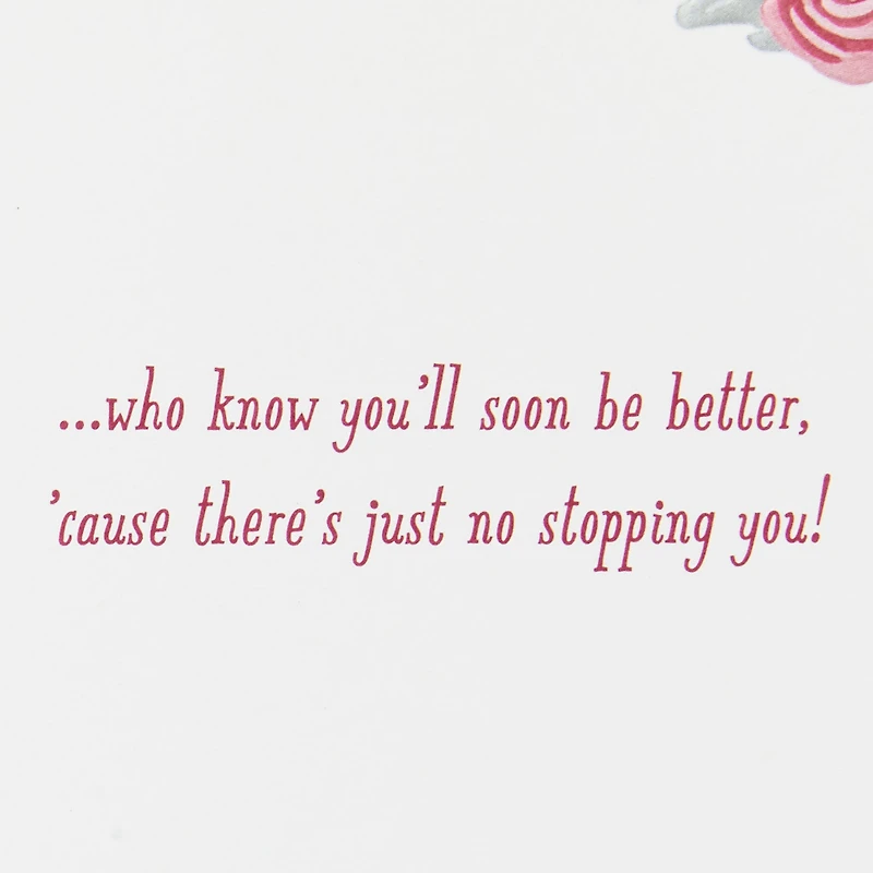 Just No Stopping You Religious Get Well Card for only USD 2.59 | Hallmark