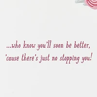 Just No Stopping You Religious Get Well Card for only USD 2.59 | Hallmark