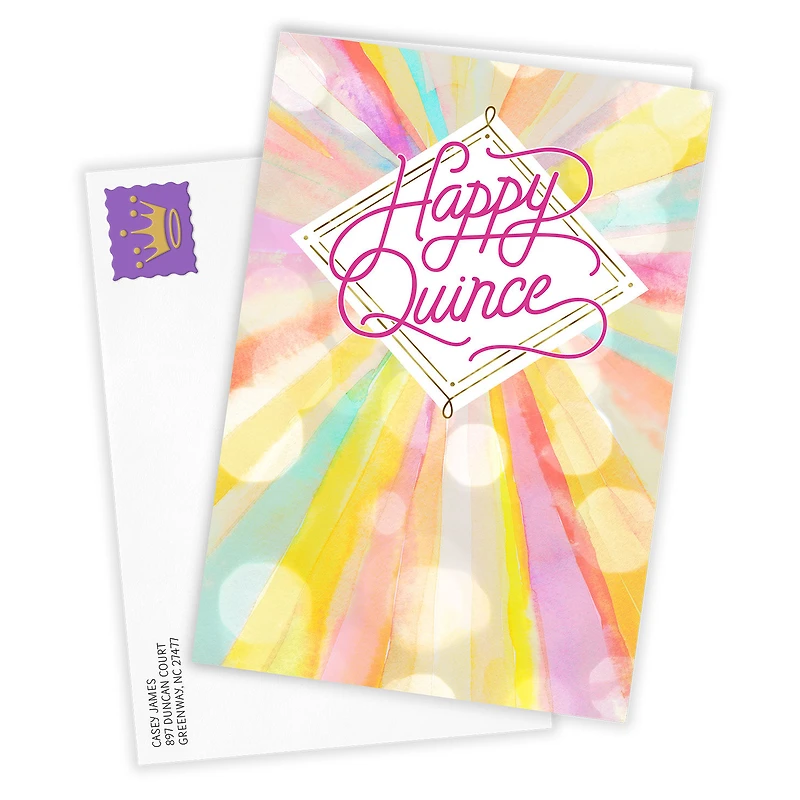 Shine Your Light Custom Quinceañera Card for only USD 4.99 | Hallmark