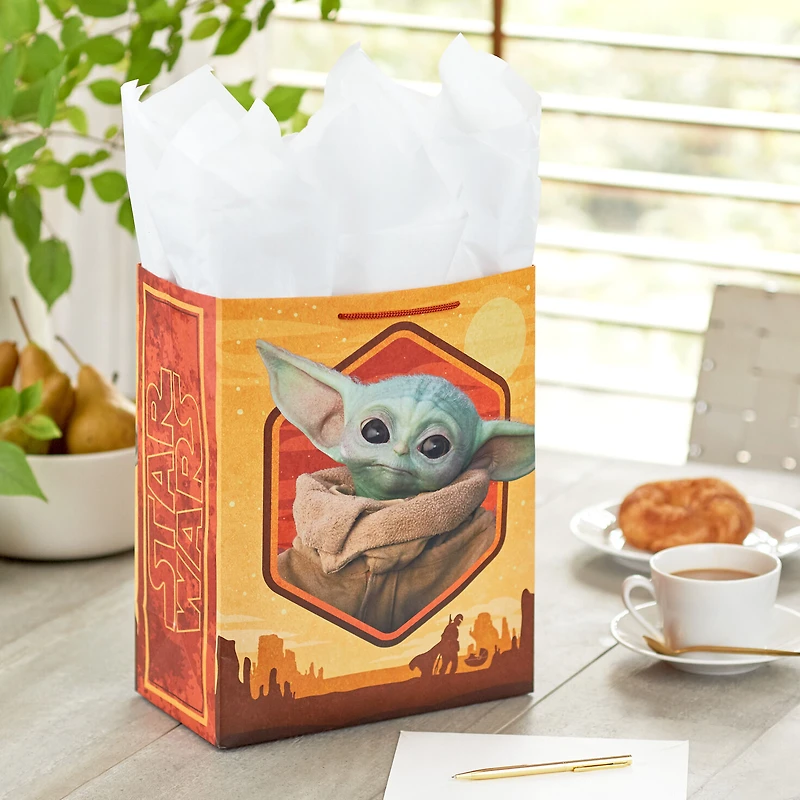 13" Star Wars: The Mandalorian™ The Child™ Gift Bag With Tissue Paper for only USD 5.99 | Hallmark