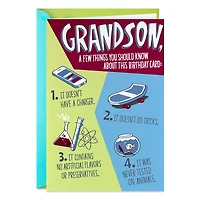 Seriously Big Wishes Funny Pop-Up Birthday Card for Grandson for only USD 4.59 | Hallmark