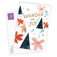 Wonder and Joy Custom Christmas Card for only USD 4.99 | Hallmark