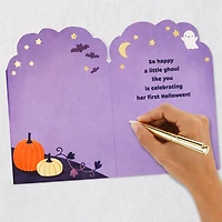 Little Purple Monster First Halloween Card for Girl for only USD 3.99 | Hallmark