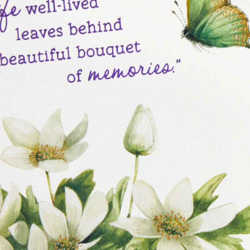 Marjolein Bastin Bouquet of Memories Sympathy Card for only USD 5.59 | Hallmark