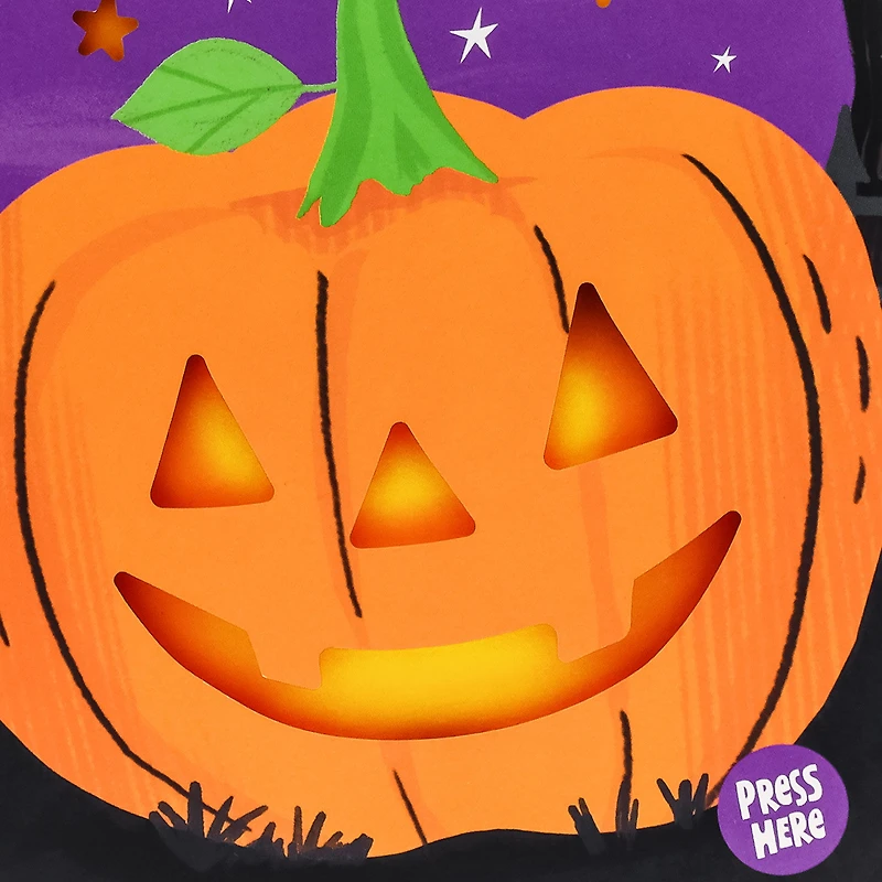 Laughs and Thrills Musical Halloween Card with Light for only USD 8.99 | Hallmark