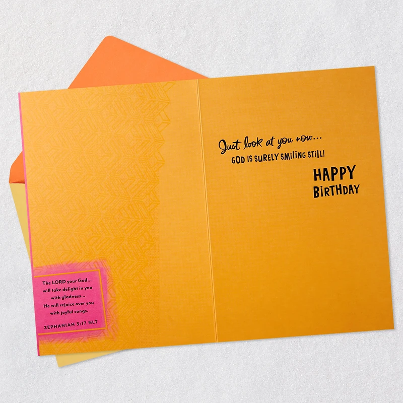God Made a Masterpiece Religious Birthday Card for only USD 5.59 | Hallmark