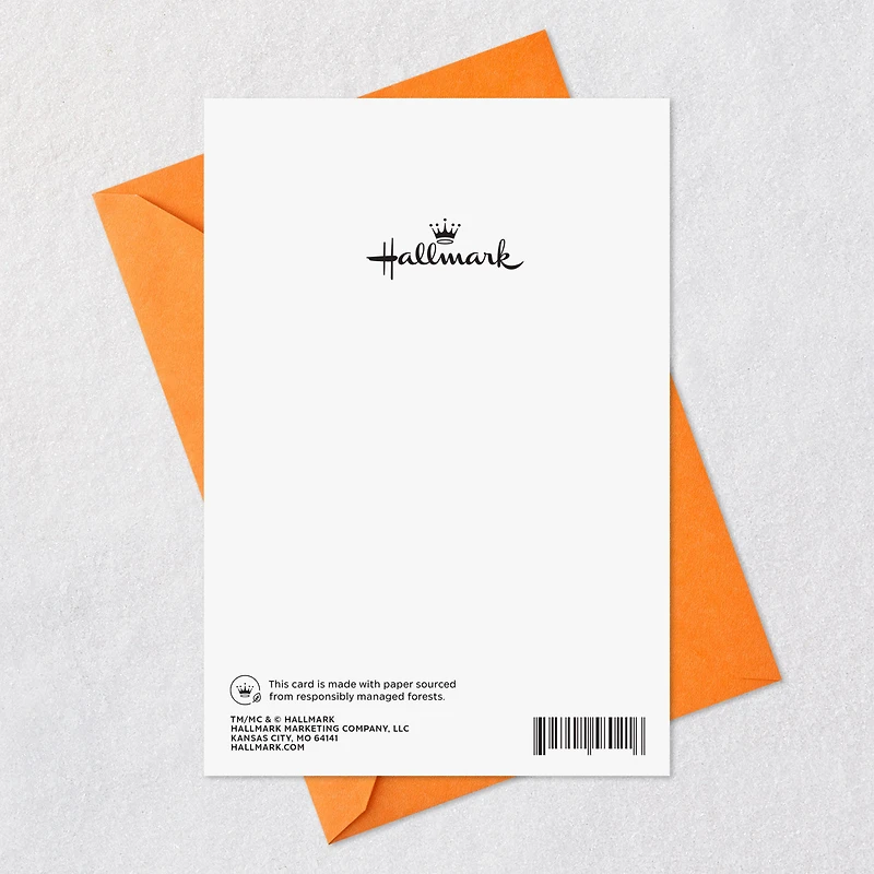 Pink Jack-O'-Lantern and Moon Halloween Card for only USD 2.99 | Hallmark