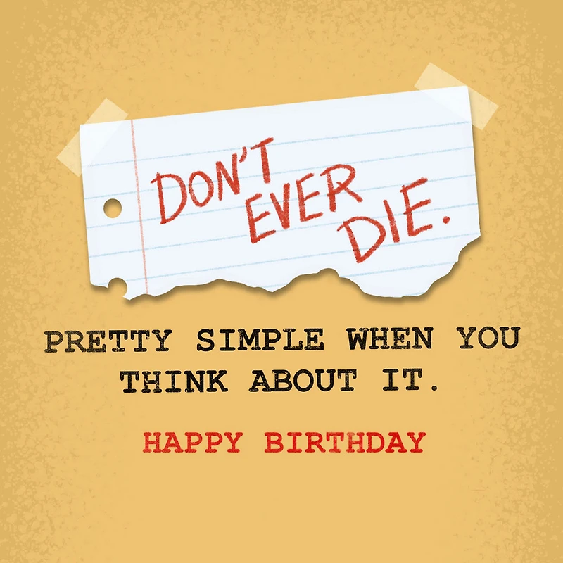 Top Secret Folder Funny Birthday Card for only USD 2.99 | Hallmark