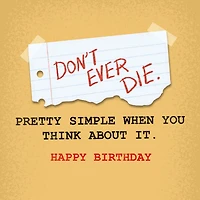 Top Secret Folder Funny Birthday Card for only USD 2.99 | Hallmark