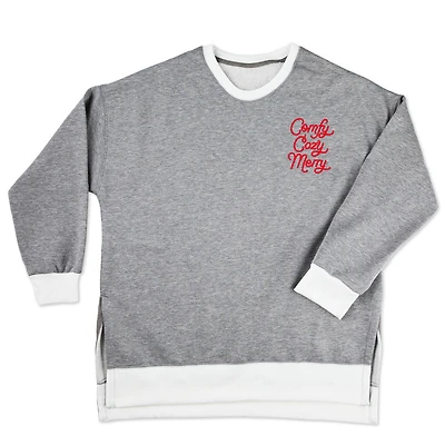 Hallmark Channel Comfy Cozy Merry Gray Sweatshirt for only USD 40.99-46.99 | Hallmark