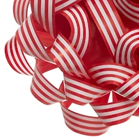 4.5" Red and White Striped Paper Gift Bow for only USD 1.99 | Hallmark
