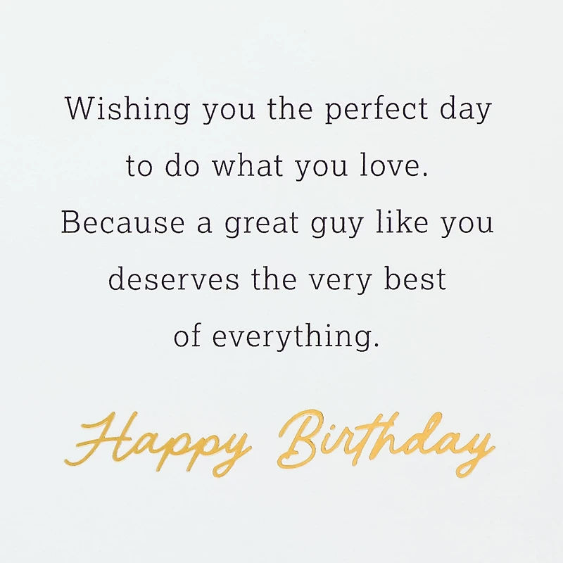 You Deserve the Best Birthday Card for Son for only USD 9.99 | Hallmark