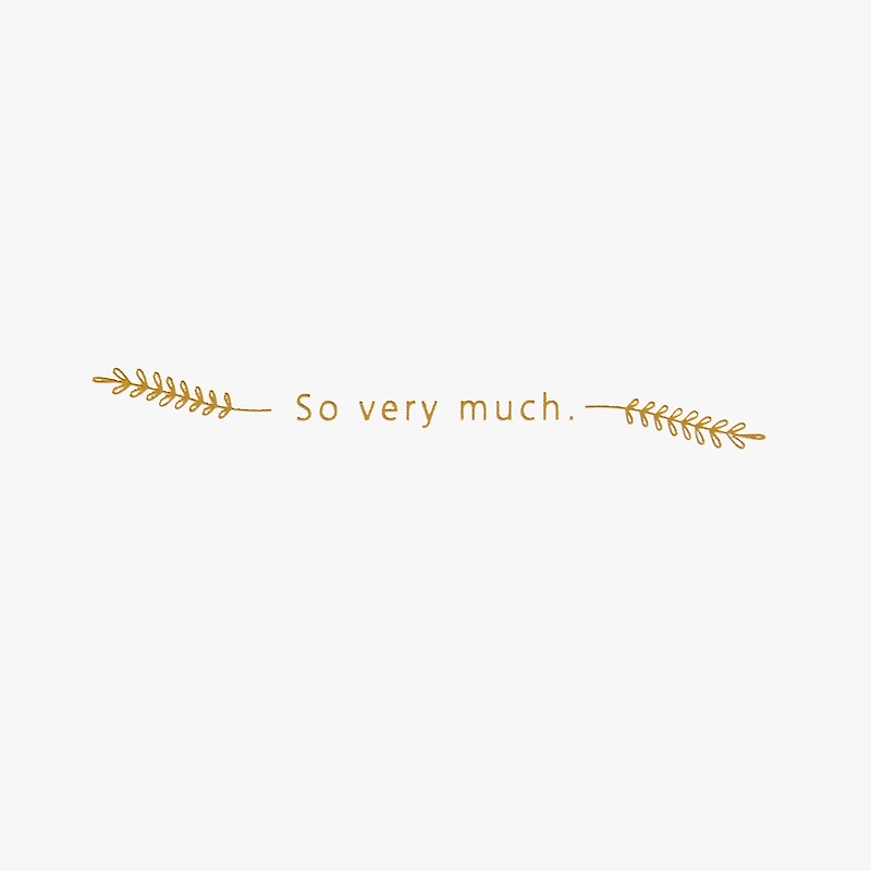 Gold Leaves Thank You Card for only USD 7.59 | Hallmark