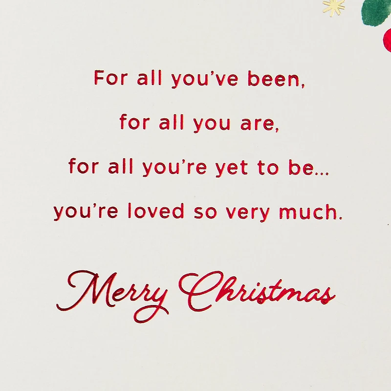 You Bring a Lot of Love Christmas Card for Granddaughter for only USD 5.59 | Hallmark