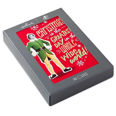 Elf Greatest Day Boxed Christmas Cards, Pack of 16 for only USD 15.49 | Hallmark
