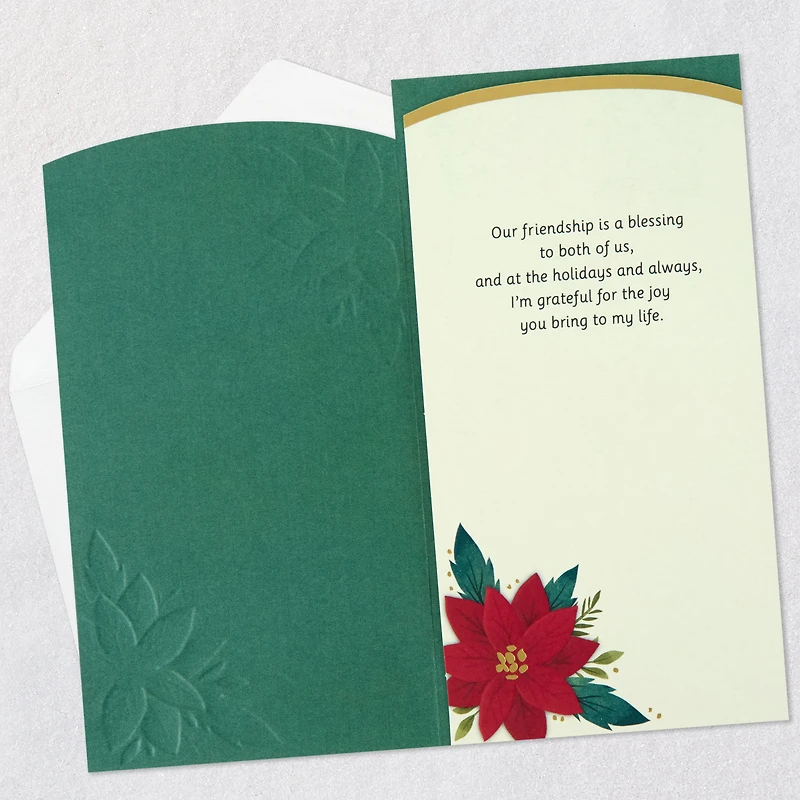 Our Friendship Is a Blessing Christmas Card for Friend for only USD 4.59 | Hallmark