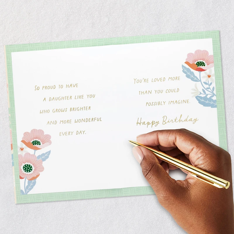 You Grow More Wonderful Every Day Birthday Card for Daughter for only USD 8.99 | Hallmark