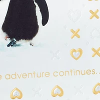 Two Penguins Holding Hands Anniversary Card for Couple for only USD 5.59 | Hallmark