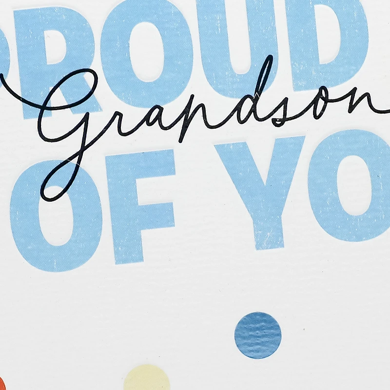 You're Amazing In a Million Ways Birthday Card for Grandson for only USD 5.59 | Hallmark