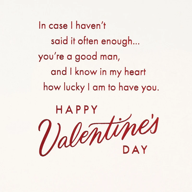 I'm Lucky to Have You Valentine's Day Card for Husband for only USD 7.59 | Hallmark