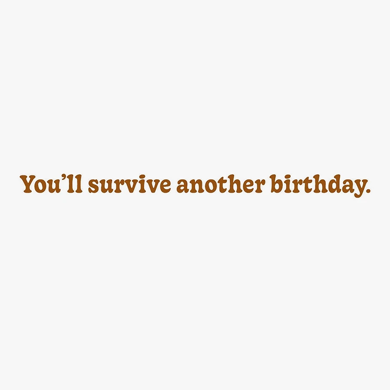 You Survived Growing Up With Me Funny Birthday Card for Sibling for only USD 3.99 | Hallmark