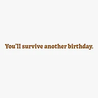 You Survived Growing Up With Me Funny Birthday Card for Sibling for only USD 3.99 | Hallmark