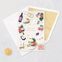 Made for Each Other Wedding Card for only USD 9.59 | Hallmark