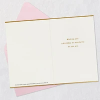 Loved and Lovely Birthday Card With Detachable Wreath for only USD 14.99 | Hallmark