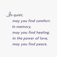 Comfort, Healing and Peace Sympathy Card for only USD 2.50 | Hallmark