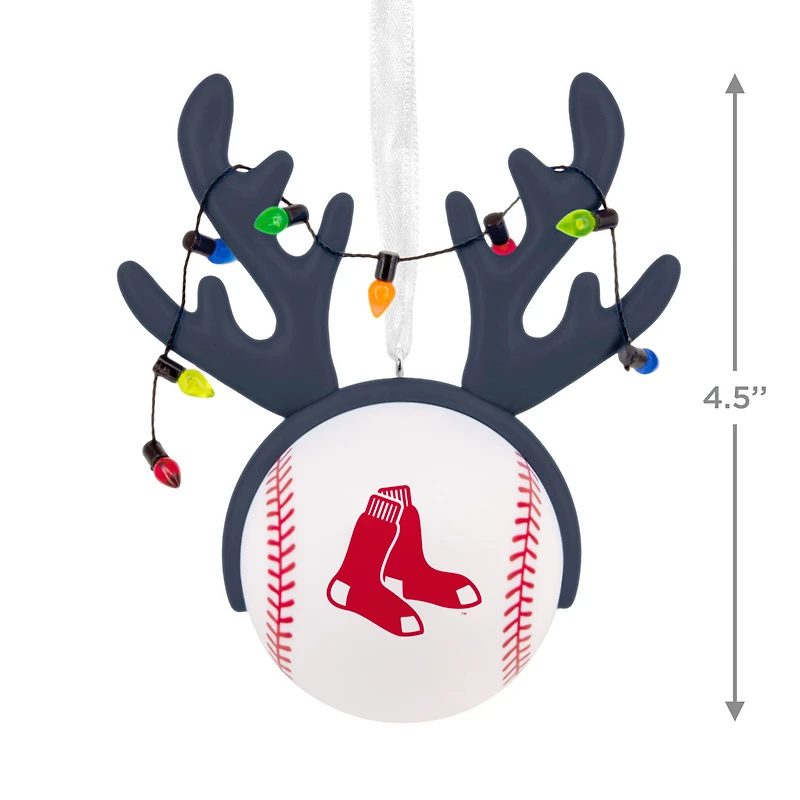 MLB Boston Red Sox™ Reindeer Baseball Hallmark Ornament for only USD 12.99 | Hallmark