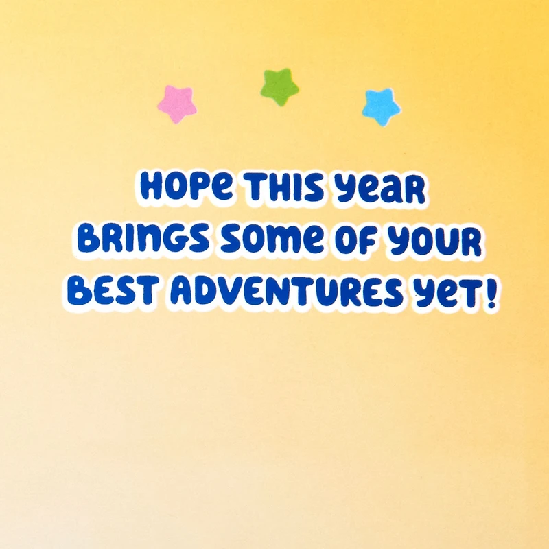 Bluey Maximum Fun Birthday Card for Kids for only USD 4.99 | Hallmark