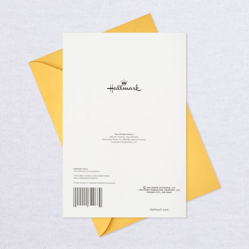 Chicken Dance Funny Musical Easter Card With Motion for only USD 8.99 | Hallmark