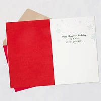 Disney Winnie the Pooh and Piglet Christmas Birthday Card for only USD 3.99 | Hallmark