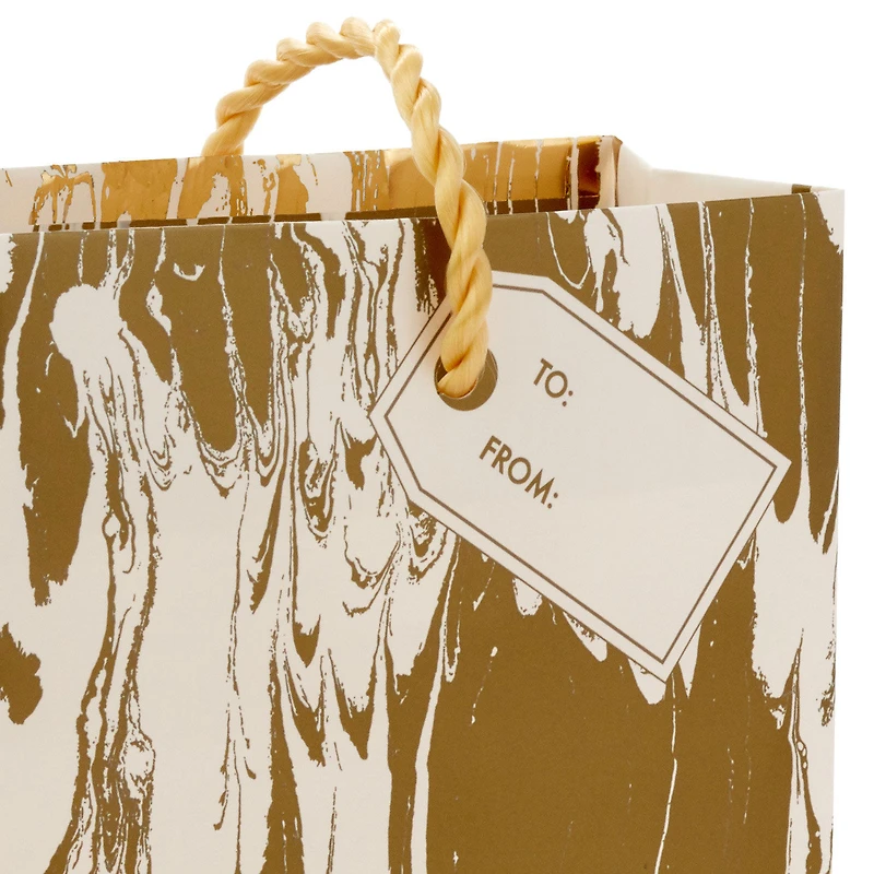 4.6" Gold Moiré Gift Card Holder Mini Bag for only USD 3.49 | Hallmark