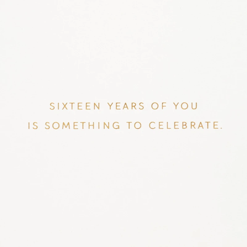 Something to Celebrate 16th Birthday Card for only USD 7.59 | Hallmark