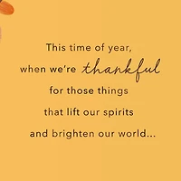 Especially Thankful for You Thanksgiving Card for only USD 2.99 | Hallmark